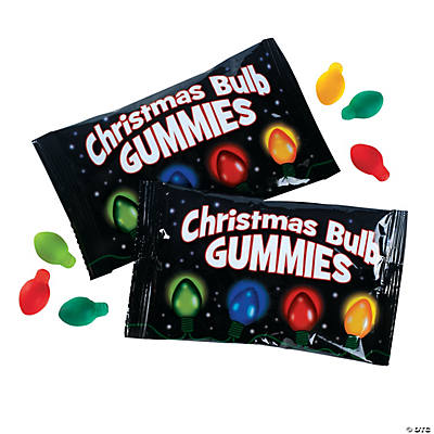 Christmas Bulb Gummies - 18 Pack